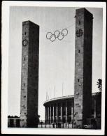 1936. Berlin. Reichssportfeld, Osttor. Photo.  (Michel: ) - JF190374 - Zomer 1936: Berlijn