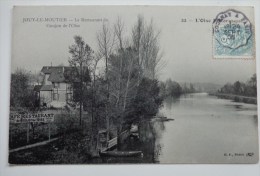 95 JOUY LE MOUTIER LE RESTAURANT DU GOUJON D'OR - Jouy Le Moutier