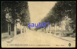 Saint Brice Sous Forêt - Boulevard De La Gare  - Au Verso Publicité Talons Tournants , Semelles  WELLCOME -  Réf: 32972 - Saint-Brice-sous-Forêt