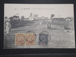 GUINEE FRANCAISE - Kindia - La Rue Principale - 1908 - A Voir - Lot P14708 - Französisch-Guinea