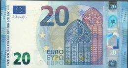 € 20  ITALIA SE DRAGHI S005 H2  UNC - 20 Euro