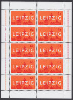 !a! GERMANY 2015 Mi. 3164 MNH SHEET(10) -Town Of Leipzig - 2011-2020