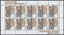 !a! GERMANY 2015 Mi. 3137 MNH SHEET(10) -Diocese Hildesheim - 2011-2020