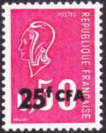 Réunion N° 393 ** Marianne De Béquet  25f CFA Sur 0.50 - Nuevos