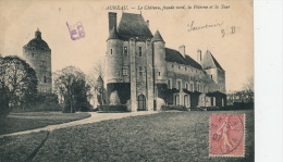 AUNEAU - Le Château ,façade Nord, La Poterne Et La Tour - Auneau