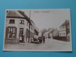 De Statiestraat Evergem ( REPRO Copie / Copy ) - Anno 19?? ( Zie Foto Voor Details ) !! - Evergem