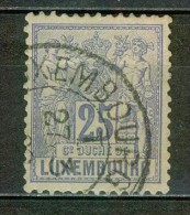 Allégories - LUXEMBOURG - Série Courante - 1882 - N° 54 - 1882 Allegorie
