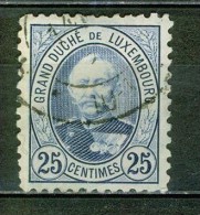 Grand Duc Adolphe 1er - LUXEMBOURG - Série Courante - 1891 - N° 62 - 1891 Adolphe Frontansicht