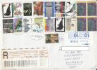PAINTING, MOVIE, SEAL, BIRDS, EUROPA CEPT, ARCHAEOLOGY, STAMPS ON REGISTERED COVER, 2010, NETHERLANDS - Briefe U. Dokumente