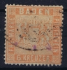 Baden Mi Nr 11   1860 Used - Oblitérés