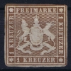 Württemberg Mi Nr  11   1859 MH/* - Mint