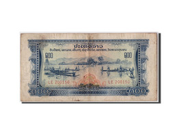 Billet, Lao, 100 Kip, Undated, Undated, KM:23a, TB+ - Laos