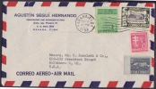 1953-H-16 CUBA REPUBLICA. 1953. 8c JOSE MARTI. SOBRE DE LA HABANA  A US. - Lettres & Documents
