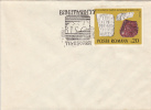 ARCHAEOLOGY, ANCIENT PIECES, SPECIAL POSTMARK AND STAMP ON COVER, 1977, ROMANIA - Archaeology