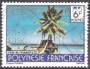 Polynésie Française 1979 Michel 283IIC O Cote (2005) 0.50 Euro € Case Au Tuamoti Cachet Rond - Gebraucht