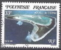 Polynésie Française 1982 Michel 360 O Cote (2005) 0.65 € Atoll De Tupai Cachet Rond - Oblitérés