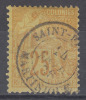France Colonies General Issues 1881 Yvert#53 Used, Martinique Cancel - Alphée Dubois