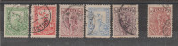 Grece  1901  Hermes  N° 149 / 153 + 155   Oblitéré = 6 Valeurs - Used Stamps