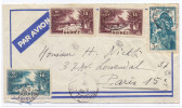 LETTRE PAR AVION  POUR PARIS - Lettres & Documents