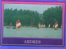 Carte Postale 62. Ardres L'école De Voile  Trés Beau Plan - Ardres