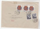 1970 Cheb CZECHOSLOVAKIA COVER  Stamps SSM SOCIALIST YOUTH  To Germany - Lettres & Documents