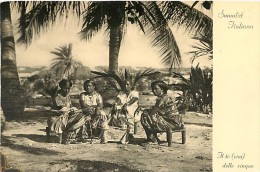 SOMALIA ITALIANA. DONNE RIUNITE PER IL THE DELLE 5. CARTOLINA NON VIAGGIATA 1937 - Somalie