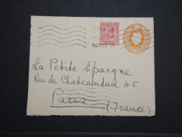 GRANDE BRETAGNE - Entier Avec Complément D´affr. Pour La France - Dec 1921 - A Voir - P 14939 - Lettres & Documents