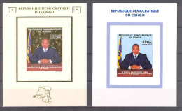 Kabila COB BL209/210 2002 MNH Imperforated-ongetand-non Dentelé - Ungebraucht