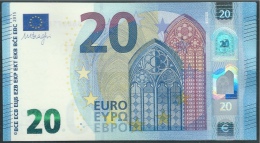 € 20  ITALIA SB S009 H5  DRAGHI  UNC - 20 Euro