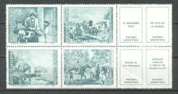 1966 ARGENTINA PAINTINGS MICHEL: 894-897 MNH ** - Unused Stamps