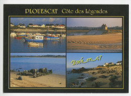 {62888} 29 Finistère Plouescat , Multivues ; Port De Porz Meur , Anse De Kernic Et Dolmen Submergé , Vers Porz Ar Streat - Plouescat