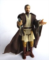 1 FIGURINE STAR WARS 2005 OBI WAN KENOBI 2 Sabre Laser Cassé Hasbro China - Episodio I