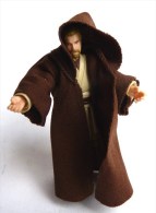 1 FIGURINE STAR WARS 2005 OBI WAN KENOBI 1 AVEC MANTEAU Hasbro China - Episodio I