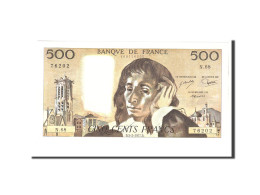 Billet, France, 500 Francs, 1977, 1977-02-03, SUP, Fayette:71.16, KM:156d - 500 F 1968-1993 ''Pascal''