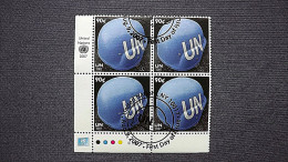 UNO-New York 1073 Oo/FDC-cancelled EVB ´C´, Blauhelm Der UNO-Friedenstruppen - Usati