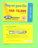 UGANDA - Remote Phonecard As Scan - Uganda