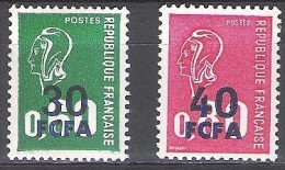 Réunion 1974 Michel 505 - 506 Neuf ** Cote (2005) 4.80 Euro Marianne De Béquet - Nuevos