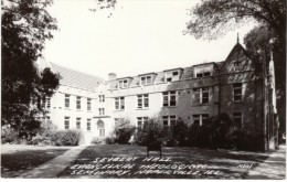Naperville Illinois, Seybert Hall Evangelical Theological Seminary, C1940s/50s Vintage Real Photo Postcard - Naperville