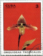 N° Yvert & Tellier 1501 - Timbre De Cuba (1971) - U (Oblitérés Avec Gomme) - Orchidées Tropicales (DA) - Oblitérés
