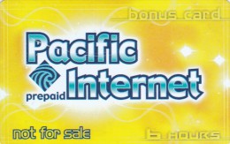Philippines, 6 Hours, Pacific Internet Card, 2 Scans. - Philippinen