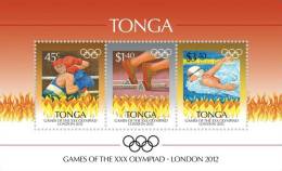 TONGA // 2012 - Jeux Olympiques, London 2012 - BF Neufs // Mnh - Sommer 2012: London