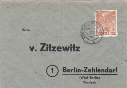 Berlin (West) 1952 OLYMPIC GAMES  STAMPS ON COVER - Covers & Documents