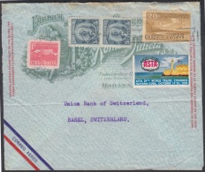 1959-H-6. CUBA. 1959. SOBRE FABRICA DE TABACO ROMEO Y JULIET + ASTA CINDIRELLA. A SUIZA SWITZERLAND. - Briefe U. Dokumente