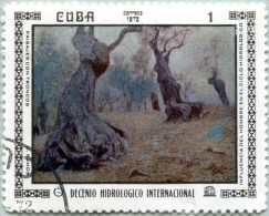N° Yvert & Tellier 1601 - Timbre De Cuba (1972) - U (Oblitérés Avec Gomme) - Décénie Hydrologique (DA) - Oblitérés