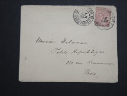 MONACO - Env Pour Paris - Fev 1901 - A Voir - P15142 - Brieven En Documenten
