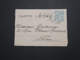 MONACO - Carte Lettre Pour Paris - Avril 1927 - A Voir - P15143 - Brieven En Documenten