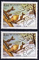 Monaco Préo 105 Variété Fond Jaune Et Fond Gris Poirier Neuf ** TB  MNH Sin Charnela - Varietà