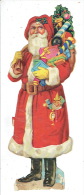 Chromo-découpi (15.5 X  5.5 Cm) - Père Noël - Santa Claus - Christmas