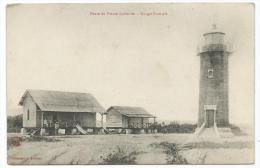 CPA PHARE DE POINTE INDIENNE, CONGO FRANCAIS - Congo Francese