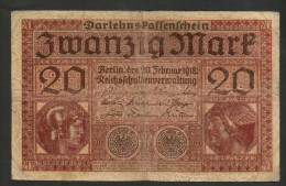 DEUTSCHLAND - DEUTSCHES REICH - 20 MARK (BERLIN -  1918) - Germany - 20 Mark